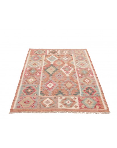 Tappeto Kilim Afghanistan marrone 104x150