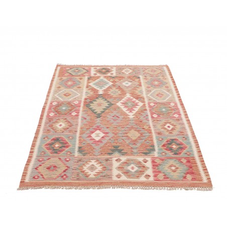 Tappeto Kilim Afghanistan marrone 104x150