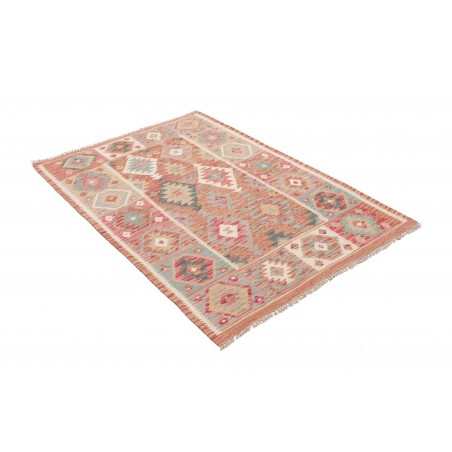 Tappeto Kilim Afghanistan marrone 104x150
