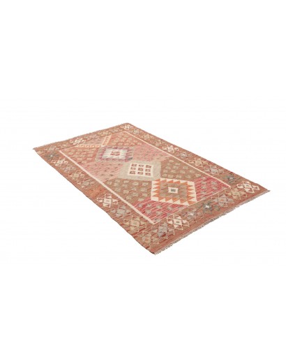 Tappeto Kilim Afghanistan marrone 101x165