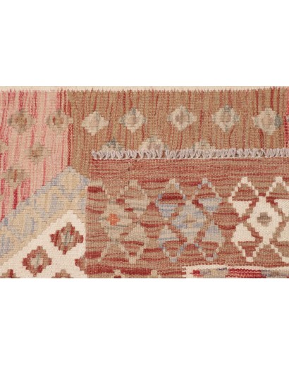 Tappeto Kilim Afghanistan marrone 101x165