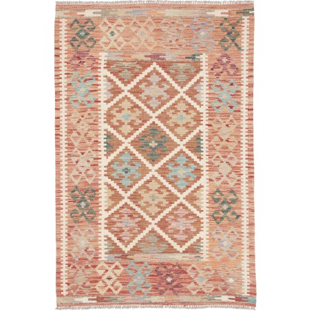 Tappeto Kilim Afghanistan marrone 99x150