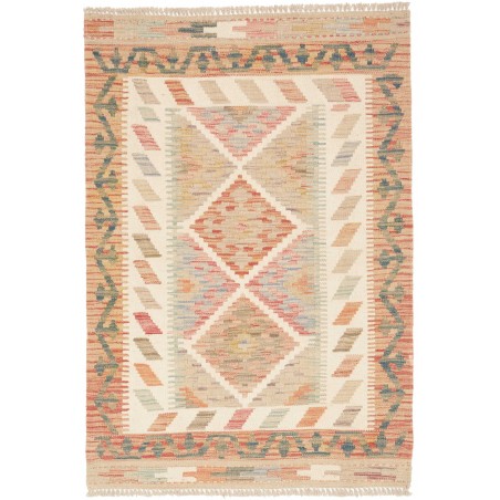 Tappeto Kilim Afghanistan marrone 79x117