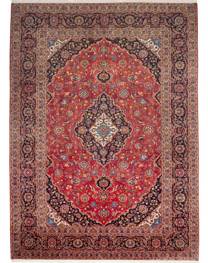 Tappeto Ardakan Persia marrone grigio 263x360
