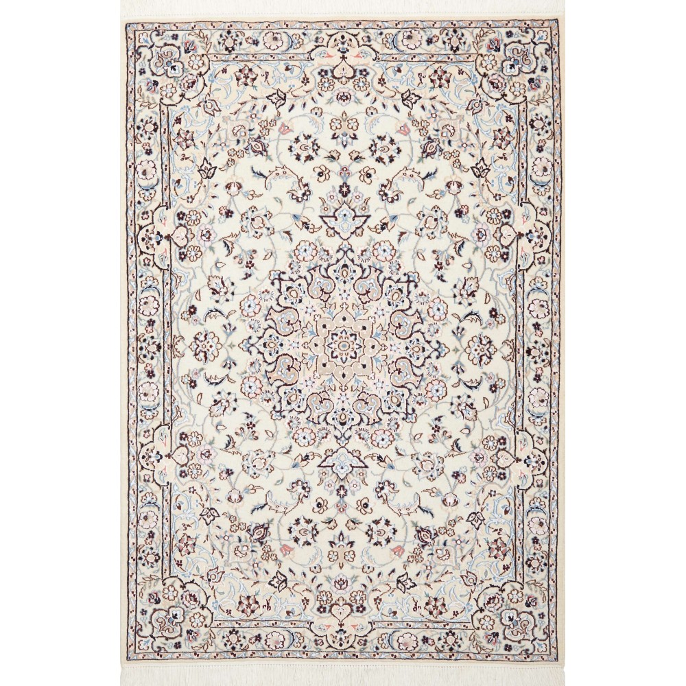 Tappeto Nain 9La Persia bianco 102x150 Tappeto Nain 9La Persia bianco 102x150