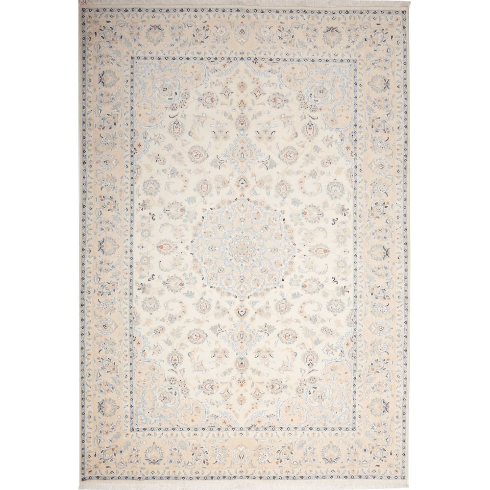Tappeto Nain 9La Persia bianco 202x293