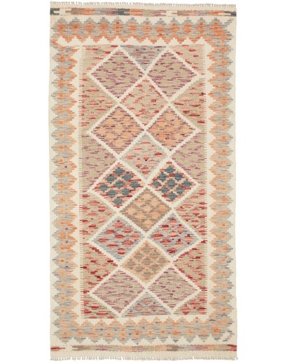 Tappeto Kilim Afghanistan marrone 101x190