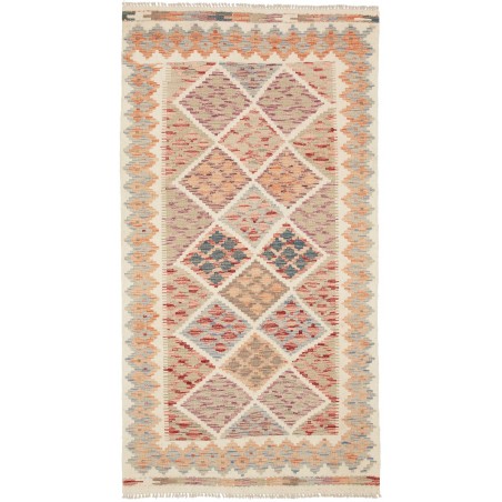 Tappeto Kilim Afghanistan marrone 101x190