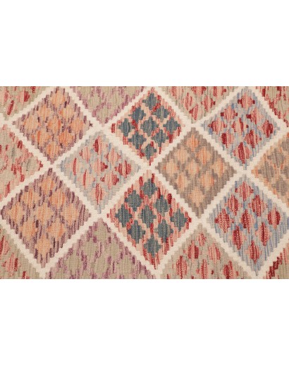 Tappeto Kilim Afghanistan marrone 101x190