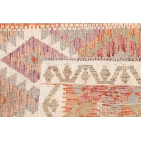 Tappeto Kilim Afghanistan marrone rosso 101x196