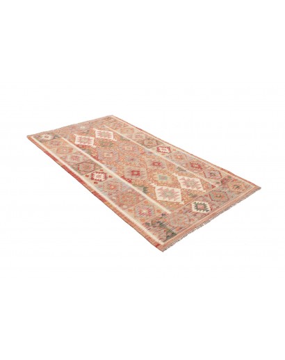 Tappeto Kilim Afghanistan marrone 111x198