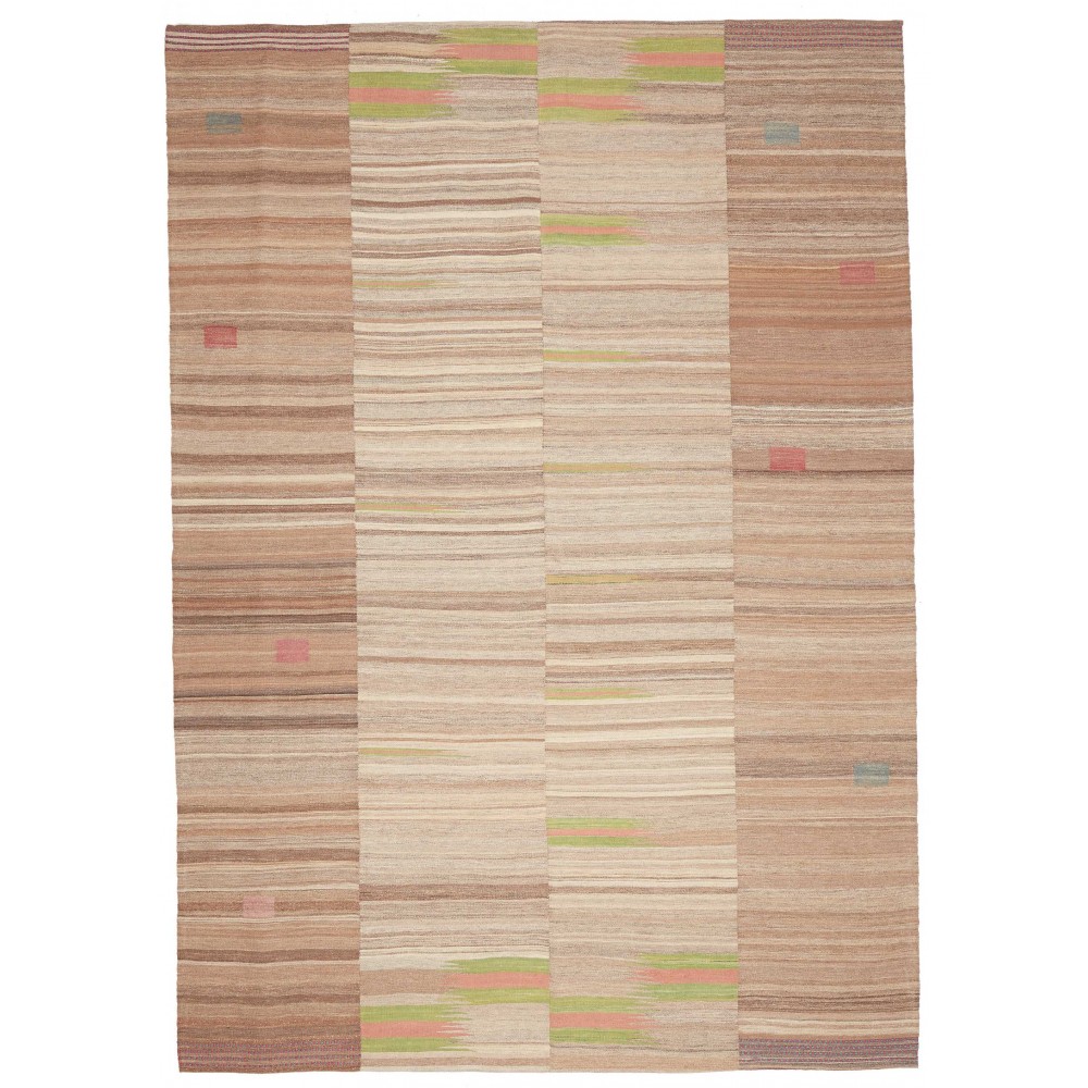 Tappeto Kilim Persia marrone 214x304
