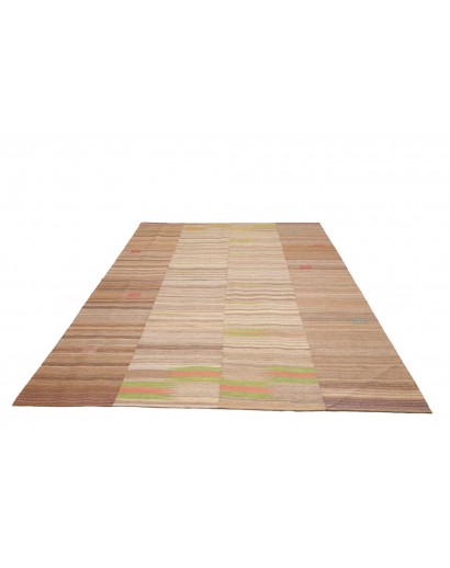 Tappeto Kilim Persia marrone 214x304