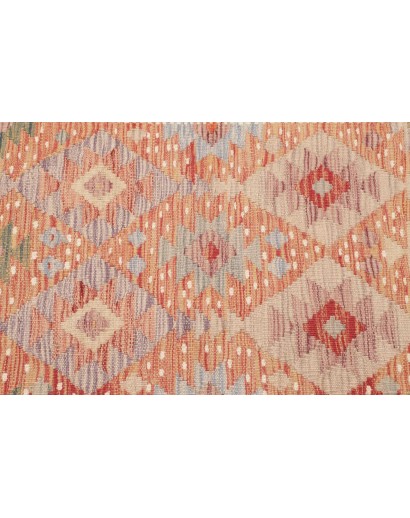 Tappeto Kilim Afghanistan marrone 111x198