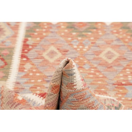 Tappeto Kilim Afghanistan marrone 111x198