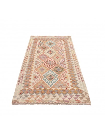 Tappeto Kilim Afghanistan marrone 94x201