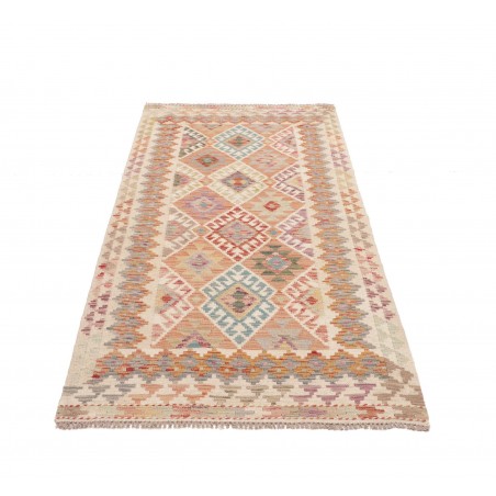 Tappeto Kilim Afghanistan marrone 94x201