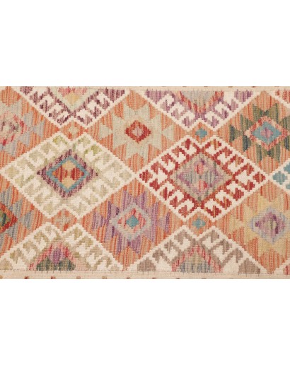 Tappeto Kilim Afghanistan marrone 94x201
