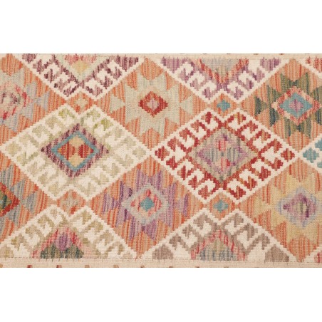 Tappeto Kilim Afghanistan marrone 94x201