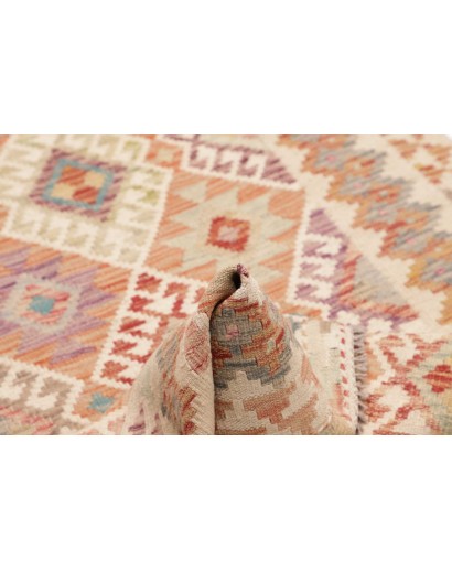Tappeto Kilim Afghanistan marrone 94x201