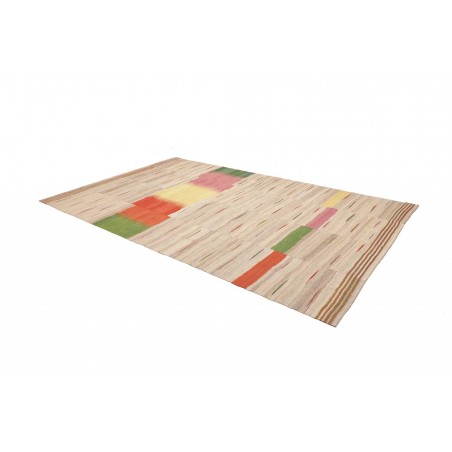 Tappeto Kilim Persia beige azzurro 207x324