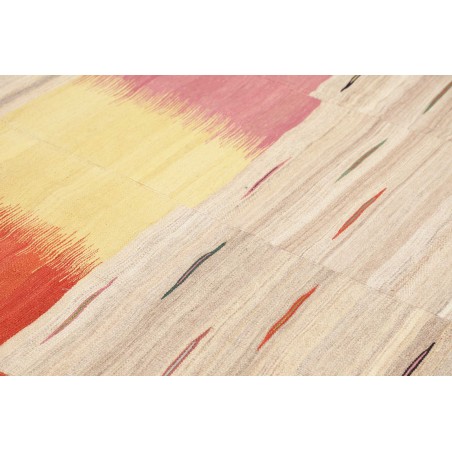Tappeto Kilim Persia beige azzurro 207x324