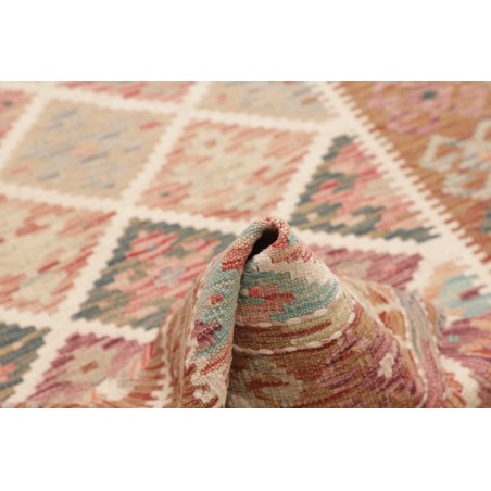 Tappeto Kilim Afghanistan marrone beige 102x193