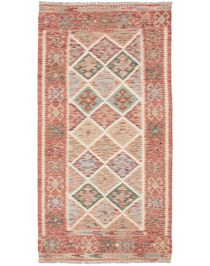 Tappeto Kilim Afghanistan marrone 101x196