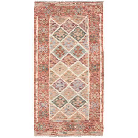 Tappeto Kilim Afghanistan marrone 101x196