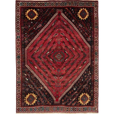 Tappeto Shiraz Persia grigio marrone 177x240