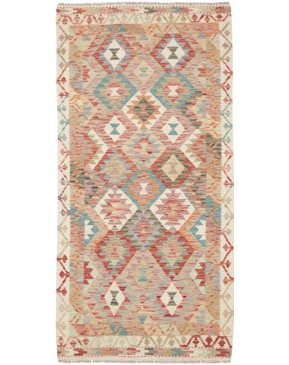 Tappeto Kilim Afghanistan marrone 97x200