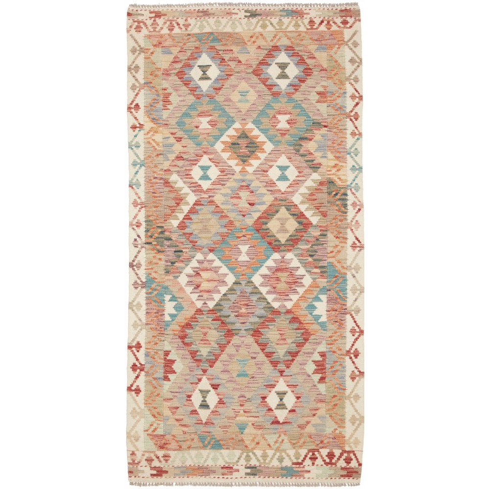 Tappeto Kilim Afghanistan marrone 97x200
