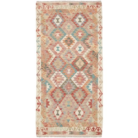 Tappeto Kilim Afghanistan marrone 97x200