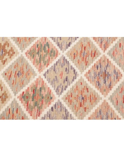 Tappeto Kilim Afghanistan marrone 100x202
