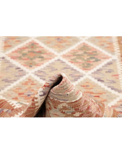 Tappeto Kilim Afghanistan marrone 100x202
