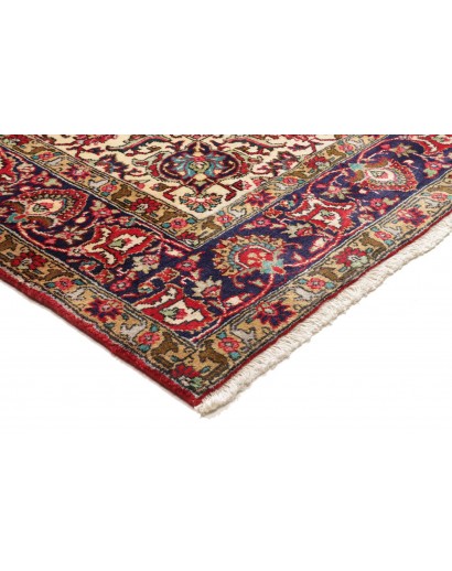 Tappeto Tabriz Persia marrone giallo 200x293