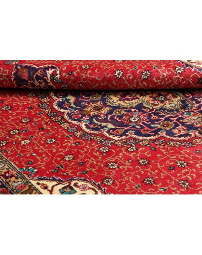 Tappeto Tabriz Persia marrone giallo 200x293