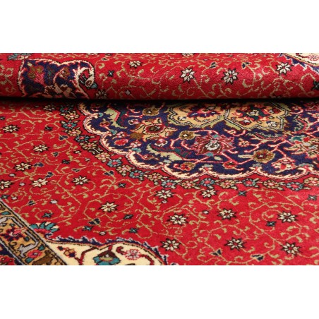 Tappeto Tabriz Persia marrone giallo 200x293