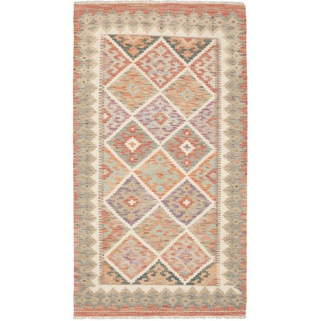 Tappeto Kilim Afghanistan marrone 102x188