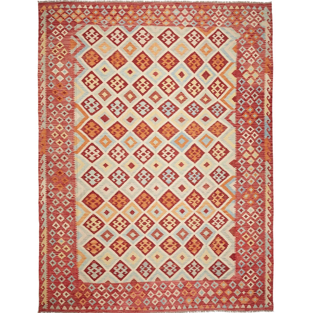 Tappeto Kilim Afghanistan marrone 270x350