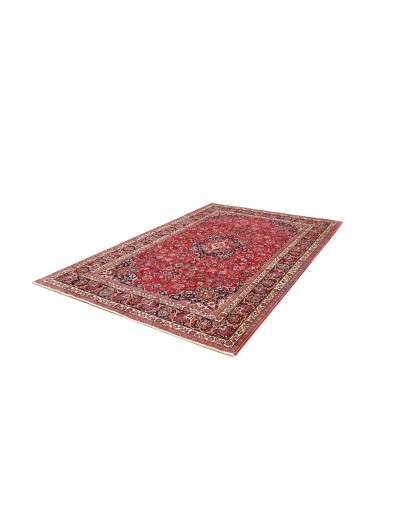 Tappeto Mashad Persia marrone bianco 193x289