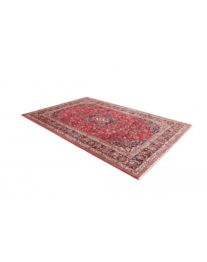 Tappeto Mashad Persia marrone bianco 193x289