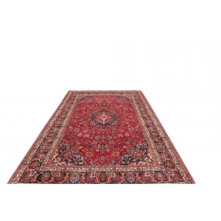 Tappeto Mashad Persia marrone bianco 193x289