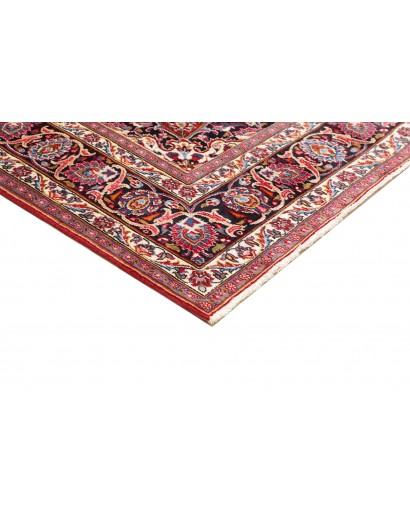 Tappeto Mashad Persia marrone bianco 193x289