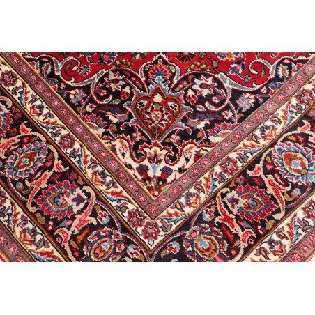 Tappeto Mashad Persia marrone bianco 193x289
