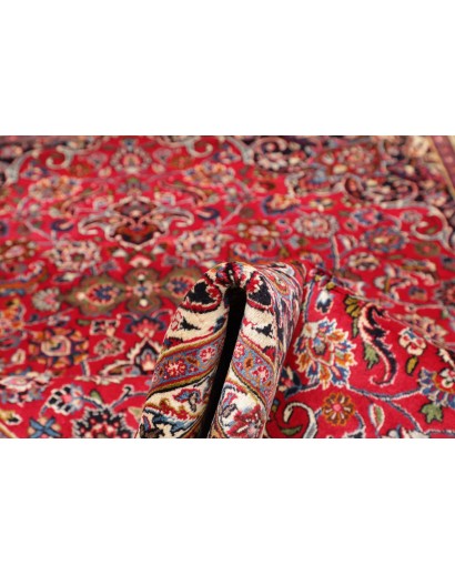 Tappeto Mashad Persia marrone bianco 193x289