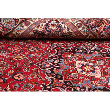 Tappeto Mashad Persia marrone bianco 193x289