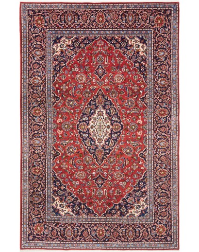 Tappeto Ardakan Persia marrone bianco 202x320