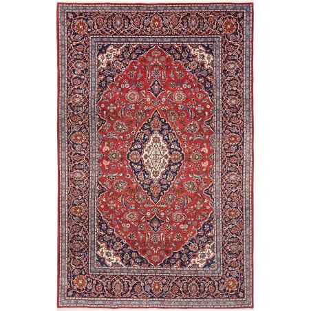 Tappeto Ardakan Persia marrone bianco 202x320