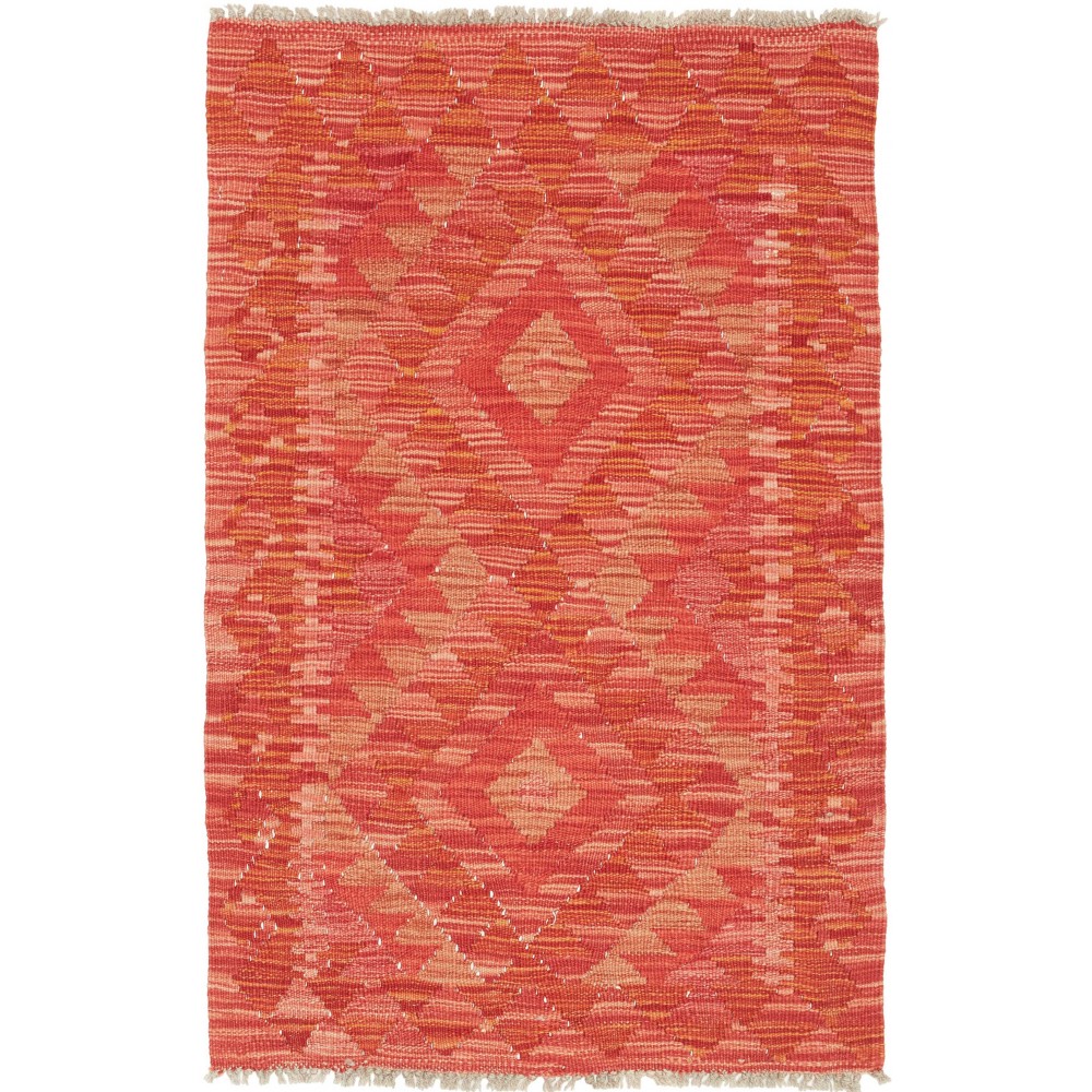 Tappeto Kilim Afghanistan rosso 59x92